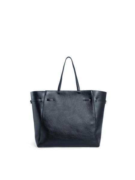 Shopperka skórzana klasyczna Givenchy czarna