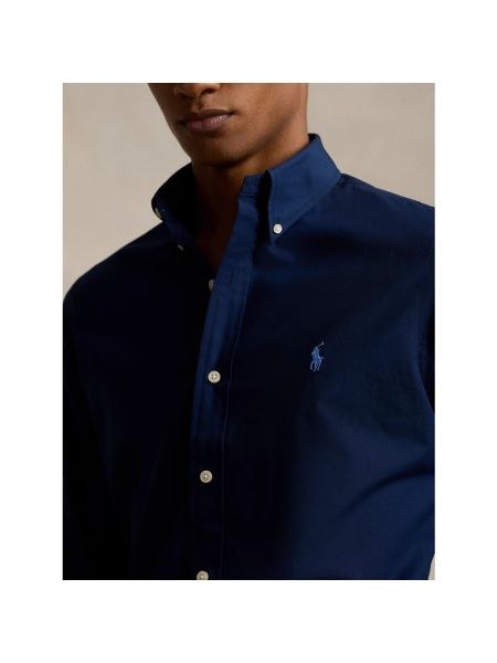 Daunen hemd mit geknöpfter Ralph Lauren blau