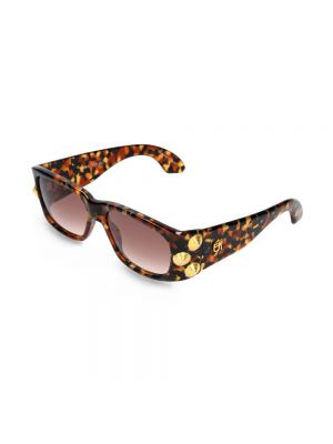 Okulary przeciwsłoneczne Emmanuelle Khanh brązowe