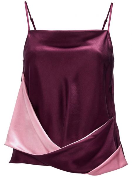 Satin top mit drapierungen Jw Anderson