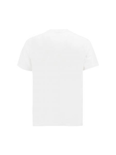 Camiseta slim fit de cuello redondo con bolsillos Aspesi blanco