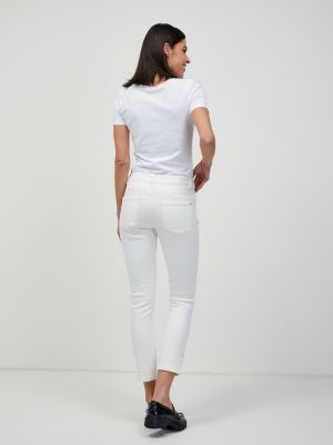 Priliehavé džínsy skinny fit Orsay sivá