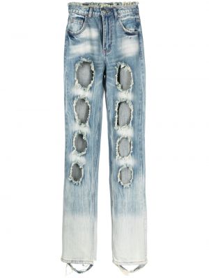 Distressed straight jeans Rui