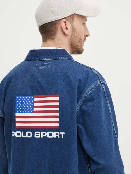 Traper jakna Polo Ralph Lauren plava