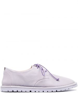 Pantofi oxford cu șireturi din dantelă Marsell violet
