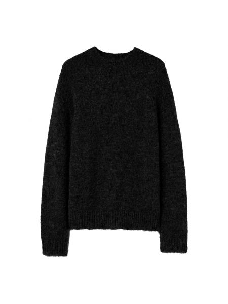 Sweter z alpaki Jil Sander czarny
