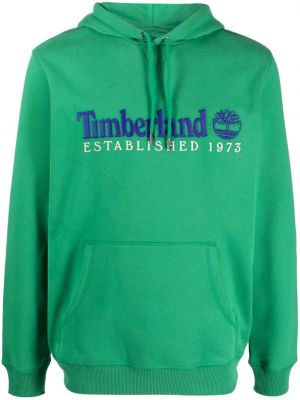 Mikina s kapucí Timberland zelená