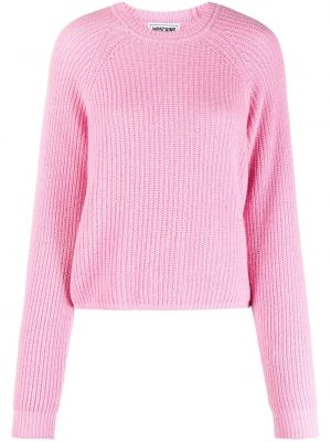Sweter Moschino Jeans różowy