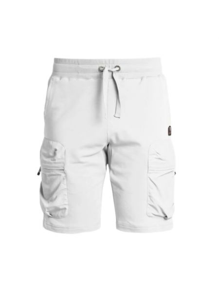 Fleece nylon shorts Parajumpers weiß