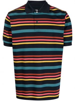 Stripet poloskjorte med print Paul Smith