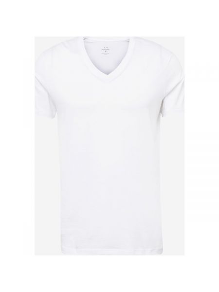 Tričko s krátkými rukávy Eax bílé