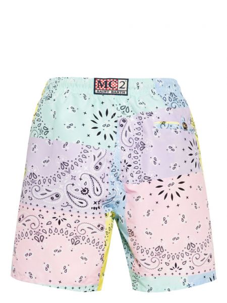 Shorts mit print Mc2 Saint Barth pink