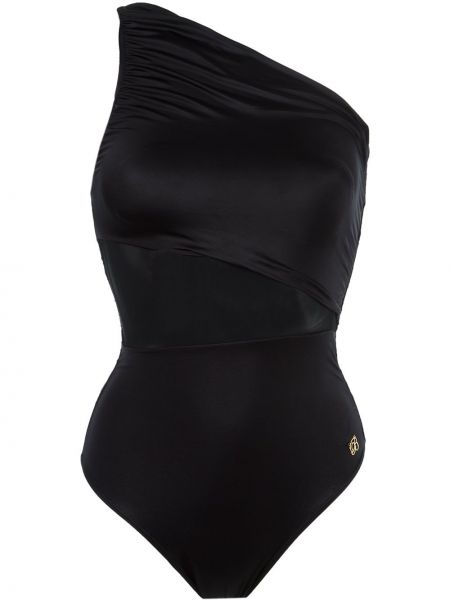 Drapiruotas maudymosi kostiumėlis Brigitte juoda