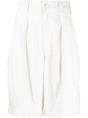 Pantaloni scurți din bumbac Five Cm alb