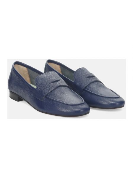 Loafers de cuero Belle Vie azul