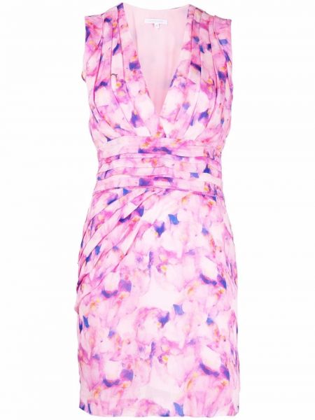 Trykt floral dress Patrizia Pepe rosa