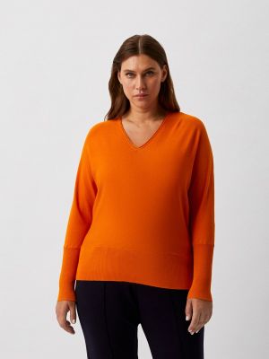 Пуловер Elena Miro оранжевый