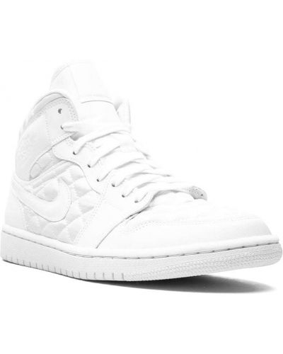 Pikowane sneakersy Jordan Air Jordan 1 białe