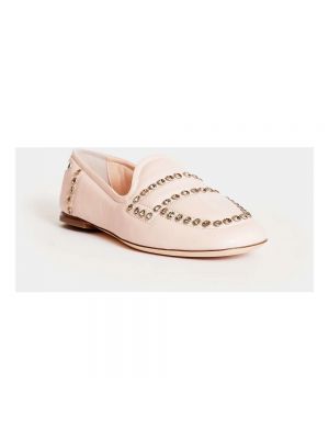 Loafers de cuero Agl rosa