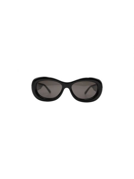 Czarne okulary przeciwsłoneczne Courreges