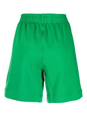 Shorts de sport en coton Styland vert