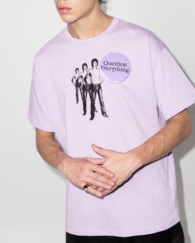 Camiseta Raf Simons violeta