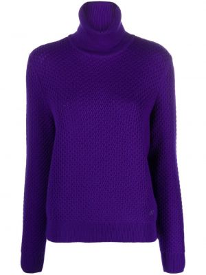 Vlněný svetr Jacob Cohen fialový