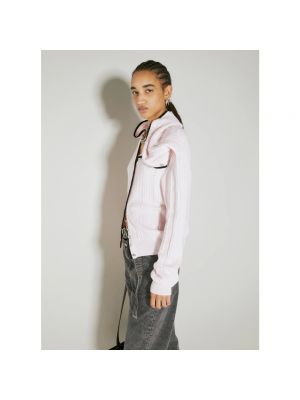 Collar de lana Y/project rosa