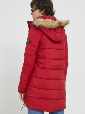 Téli kabát Superdry piros
