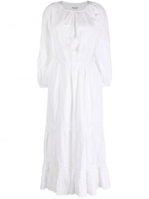 Sukienka długa Isabel Marant Etoile - Biały