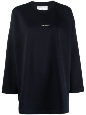 Pullover mit rundem ausschnitt Société Anonyme blau