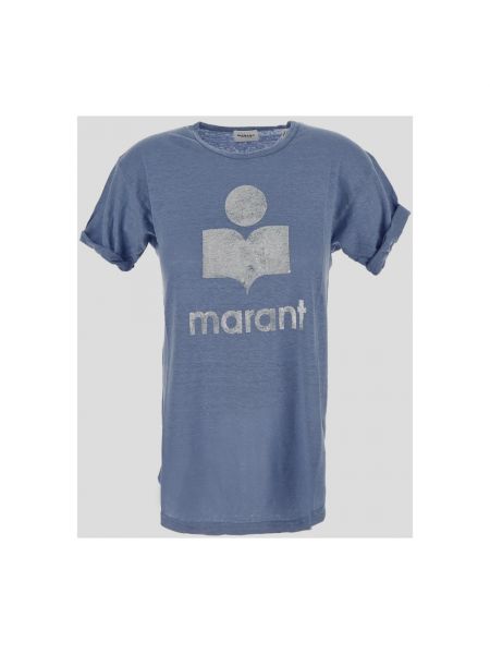 Koszulka Isabel Marant Etoile niebieska