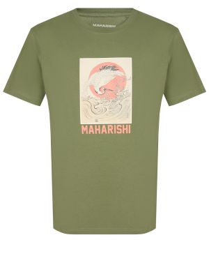 Футболка Maharishi зеленая