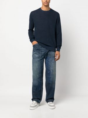 Pledas vilnonis džemperis su gobtuvu su lankeliu Polo Ralph Lauren