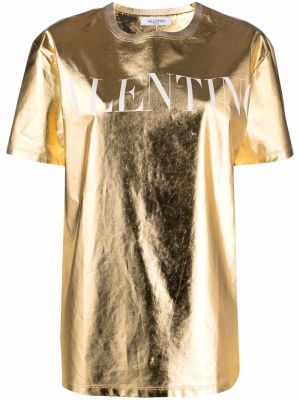 Μπλούζα με σχέδιο Valentino Garavani χρυσό