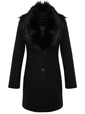 Kabát Trendyol fekete