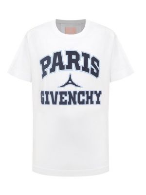 Хлопковая футболка Givenchy белая