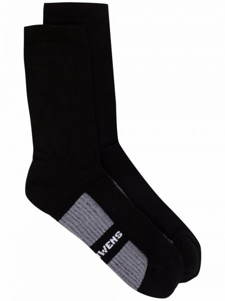 Чорапи на райета Rick Owens черно