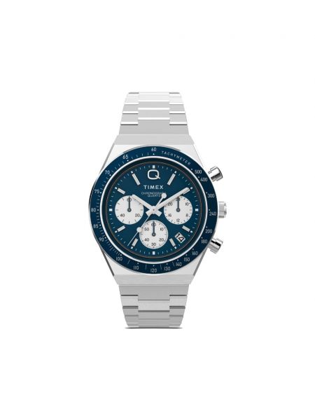 Kronograf izle Timex mavi