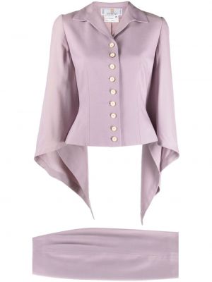 Fustă drapată Givenchy Pre-owned violet