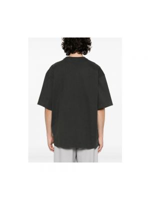 Camiseta de algodón con estampado Axel Arigato negro