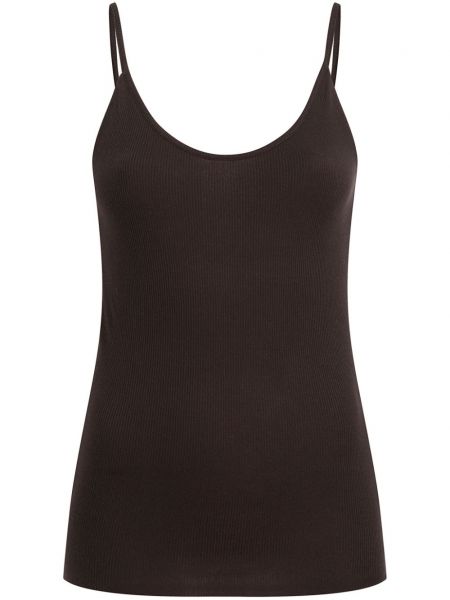 Tanktop Khaite brun