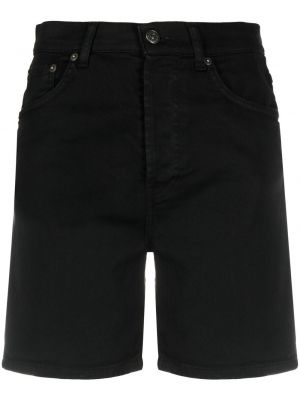 Kratke jeans hlače Dondup črna