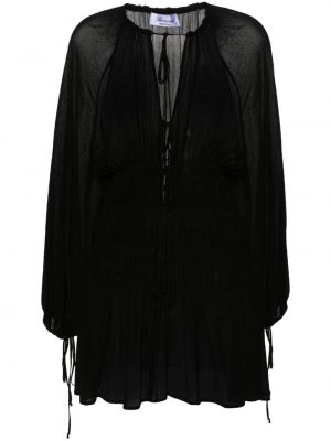 Mini šaty Blumarine čierna