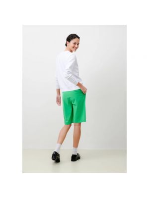 Pantalones cortos de tela jersey Jane Lushka verde
