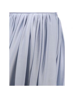 Falda midi Giorgio Armani azul