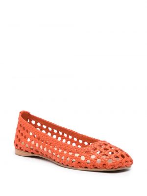 Chaussures de ville en cuir Paloma Barceló orange