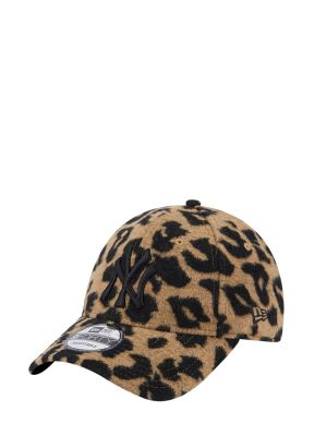 Șapcă cu imagine cu model leopard New Era maro