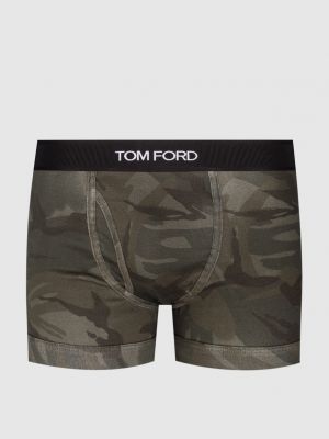 Камуфляжные боксеры с принтом Tom Ford хаки
