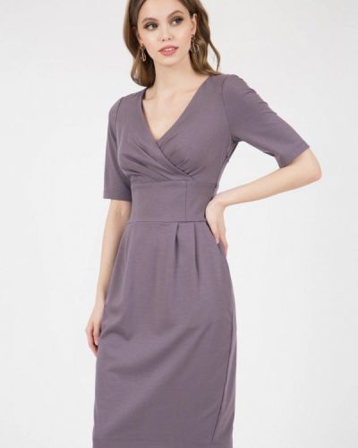 Платье Grey Cat, фиолетовое